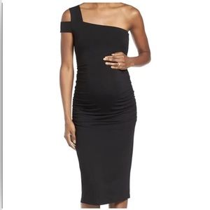 Isabel Oliver Black Maternity Dress